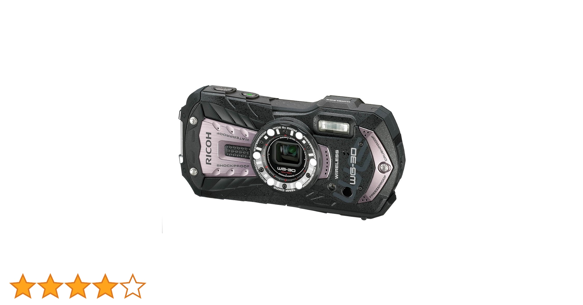 RICOH WG-30 デジカメ 防水防塵 SDカード付 現場 リコー 防水・防塵・耐衝撃デジタルカメラ WG-30 現場キット